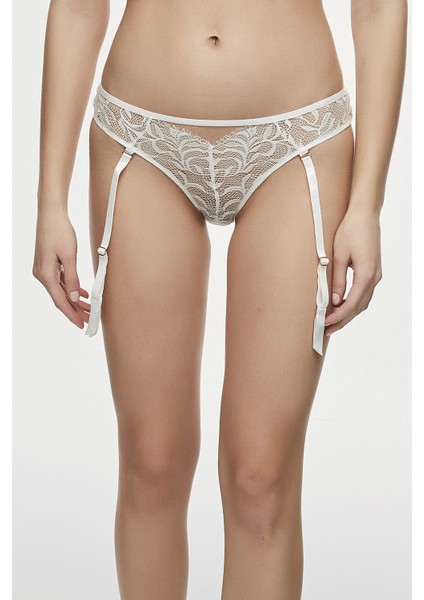 Beyaz Delicious Garter Brazilian Külot fiyatları