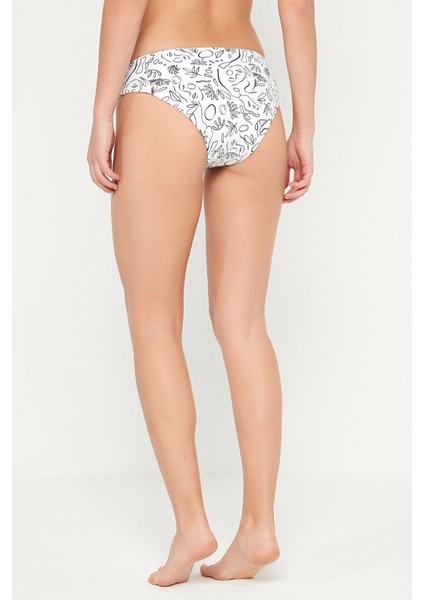 Çok Renkli Face Hipster Bikini Altı