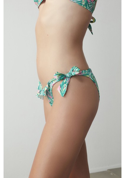 Çok Renkli Palm Neon Brazilian Bikini Altı fiyatları