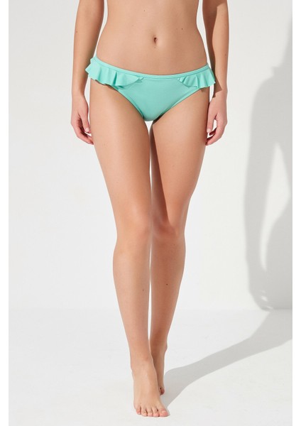 Mint Yeşili Mila Side Slip Bikini Altı