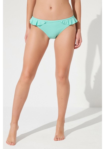 Mint Yeşili Mila Side Slip Bikini Altı