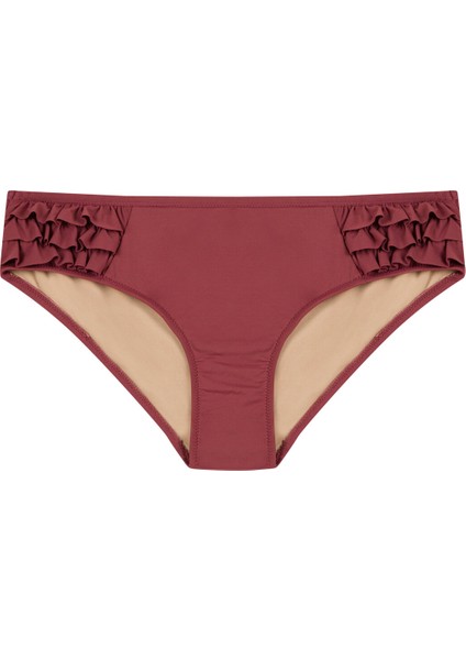 Gül Kurusu Eleni Frill Hipster Bikini Altı fırsatları