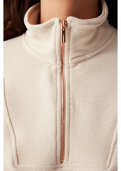 Stone Effect Sweatshirt