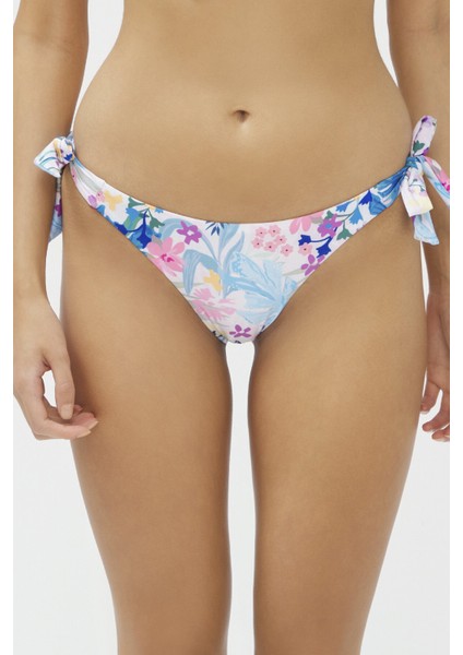 Çok Renkli Camelia Brazilian Bikini Altı