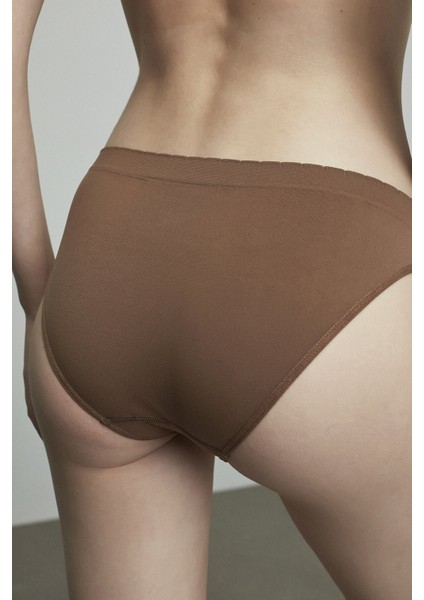 Kahverengi Nu Basic Slip Külot modelleri