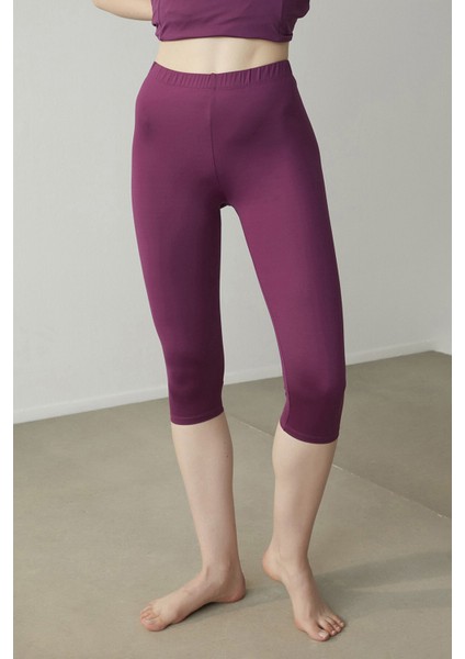 Mor Freya Tight Bikini Altı