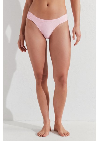 Şeker Pembesi Yasmin Hipkini Bikini Altın Rengiı