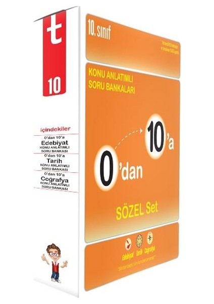 Tonguç Akademi 0’dan 10’a Konu Anlatımlı Soru Bankası Sözel Set