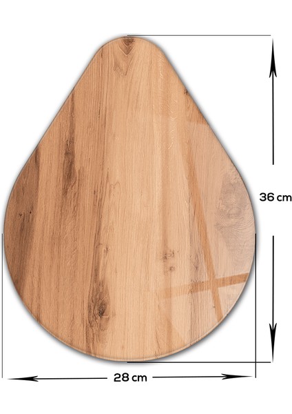 Cam Kesme Tahtası - Cam Kesme Tablası | Damla Serisi - 2 | 28CM x 36CM fırsatları