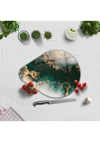 Cam Kesme Tahtası - Cam Kesme Tablası | Damla Serisi - 3 | 28CM x 36CM