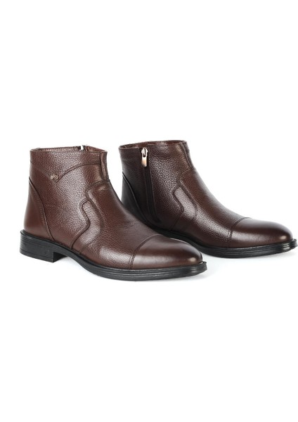 Crısso Cırısso B443 Kauçuk %100 Deri Erkek Bot Ayakkabı