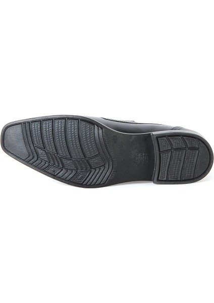 M573 Siyah Kauçuk %100 Deri Erkek Klasik Ayakkabı fırsatları