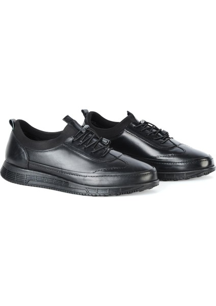 863 Kauçuk %100 Deri Günlük Erkek Casual Ayakkabı