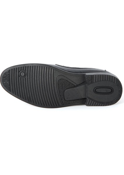 72 Siyah Kauçuk %100 Deri Erkek Casual Ayakkabı fırsatları