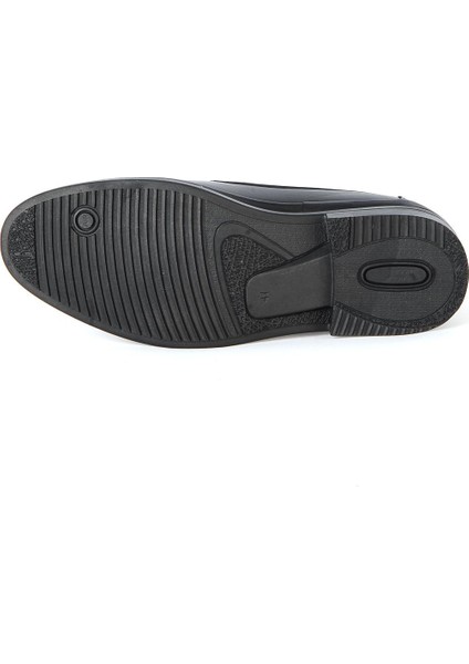 71 Siyah Kauçuk %100 Deri Erkek Casual Ayakkabı modelleri