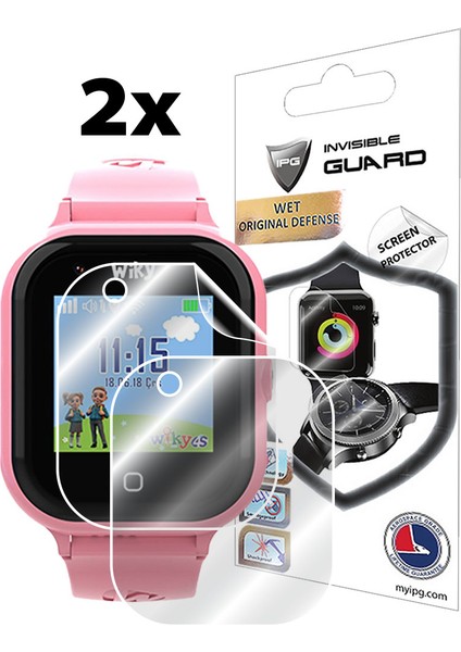 Wiky Watch 4s ile Uyumlu Ipg Ekran Koruyucu (2 Adet)