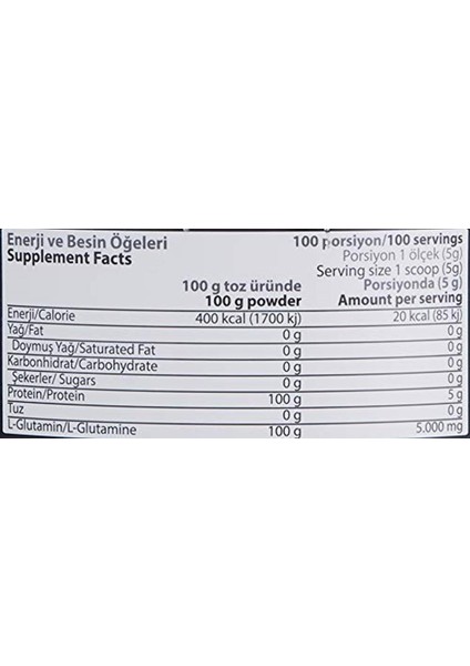 Hardline Glutapure 500 Gr modelleri