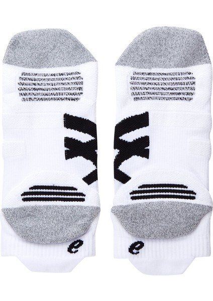 COURT+ TENNIS ANKLE SOCK X Beyaz Gri Çorap-3043A072-100