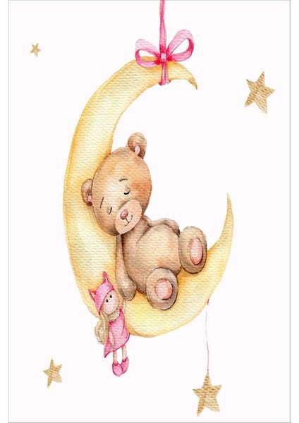 Dijital Baskılı Kaymaz Taban Yıkanabilir Modern Ayıcıklı Çocuk Odası Halısı VHÇ-HP-639 fiyatları