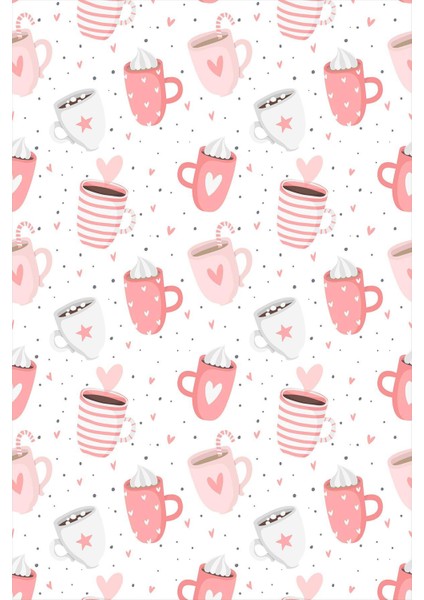 Dijital Baskılı Kaymaz Taban Yıkanabilir Fincan Desenli Modern Mutfak Halısı VHM-HM-548 fiyatları