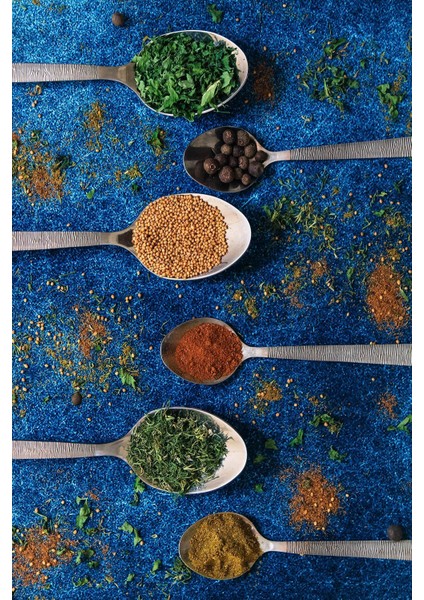 Dijital Baskılı Kaymaz Taban Yıkanabilir Baharat Desenli Modern Mutfak Halısı VHM-HM-565 fiyatları