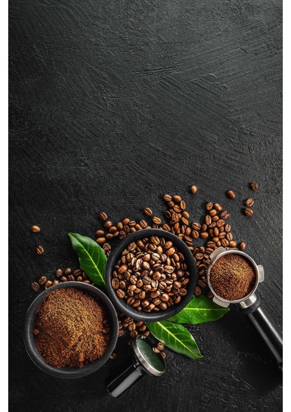 Dijital Baskılı Kaymaz Taban Yıkanabilir Kahve Desenli Modern Mutfak Halısı VHM-HT-1539 fiyatları