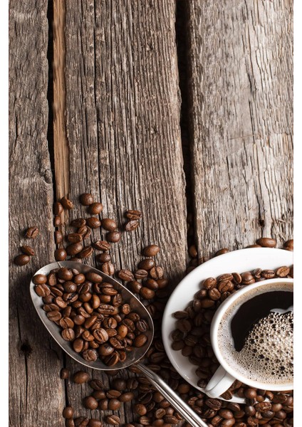 Dijital Baskılı Kaymaz Taban Yıkanabilir Kahve Desenli Modern Mutfak Halısı VHM-HT-308 fiyatları