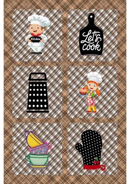 Dijital Baskılı Kaymaz Taban Yıkanabilir Modern Mutfak Halısı VHM-HT-825 fiyatları