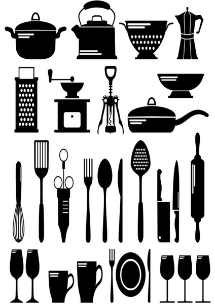 Dijital Baskılı Kaymaz Taban Yıkanabilir Kaşık Desenli Modern Mutfak Halısı Vhm-Sd-32 fiyatları