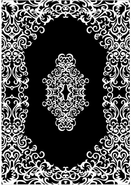 Dijital Baskılı Kaymaz Taban Yıkanabilir Göbekli Salon Halısı Mutfak Halısı Yolluk Vh-Hk-21 fiyatları