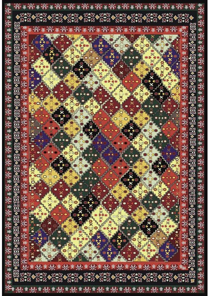 Dijital Baskılı Kaymaz Taban Yıkanabilir Klasik Salon Halısı Mutfak Halısı Yolluk Vh-Hk-35 fiyatları