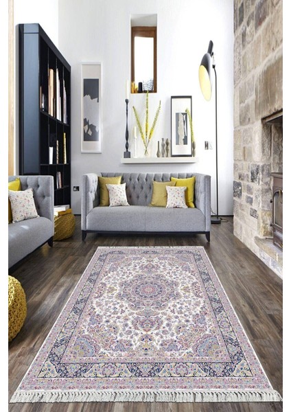 Dijital Baskılı Kaymaz Taban Yıkanabilir Çerçeveli Salon Halısı Mutfak Halısı Yolluk Vh-Hk-43