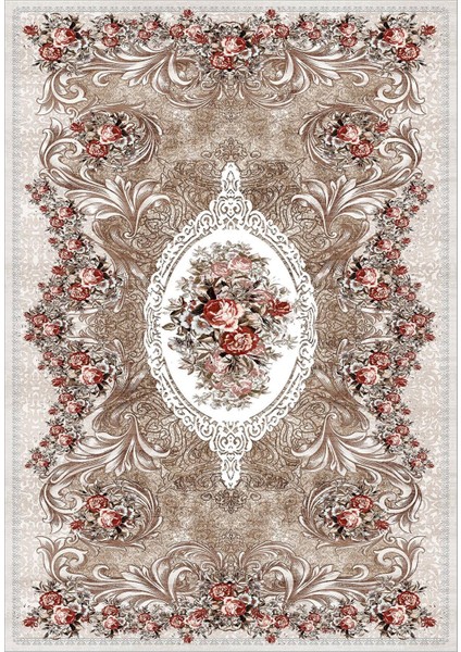 Dijital Baskılı Kaymaz Taban Yıkanabilir Klasik Salon Halısı Mutfak Halısı Yolluk Vh-Hk-71 fiyatları