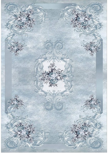 Dijital Baskılı Kaymaz Taban Yıkanabilir Klasik Salon Halısı Mutfak Halısı Yolluk Vh-Hk-69 fiyatları