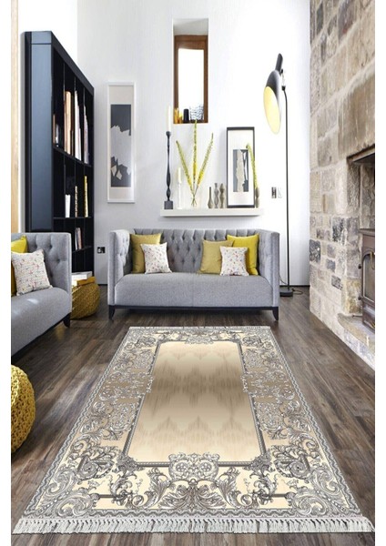 Dijital Baskılı Kaymaz Taban Yıkanabilir Klasik Salon Halısı Mutfak Halısı Yolluk Vh-Hk-81
