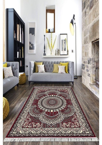 Dijital Baskılı Kaymaz Taban Yıkanabilir Çerçeveli Salon Halısı Mutfak Halısı Yolluk Vh-Hk-80