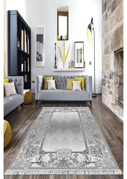 Dijital Baskılı Kaymaz Taban Yıkanabilir Klasik Salon Halısı Mutfak Halısı Yolluk Vh-Hk-85