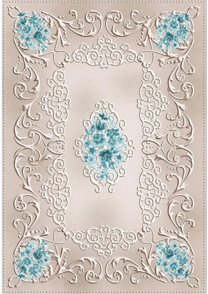 Dijital Baskılı Kaymaz Taban Yıkanabilir Klasik Salon Halısı Mutfak Halısı Yolluk Vh-Hk-93 fiyatları