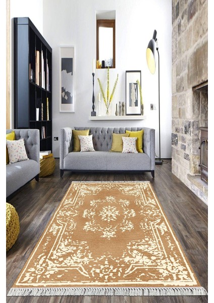 Dijital Baskılı Kaymaz Taban Yıkanabilir Klasik Salon Halısı Mutfak Halısı Yolluk VH-HK-100