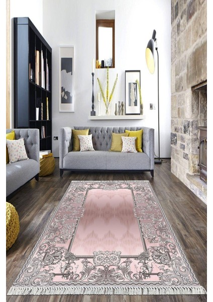 Dijital Baskılı Kaymaz Taban Yıkanabilir Klasik Salon Halısı Mutfak Halısı Yolluk Vh-Hk-83