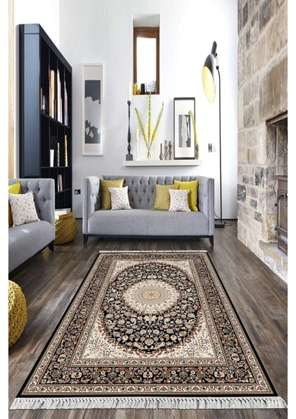 Dijital Baskılı Kaymaz Taban Yıkanabilir Çerçeveli Salon Halısı Mutfak Halısı Yolluk Vh-Hk-89