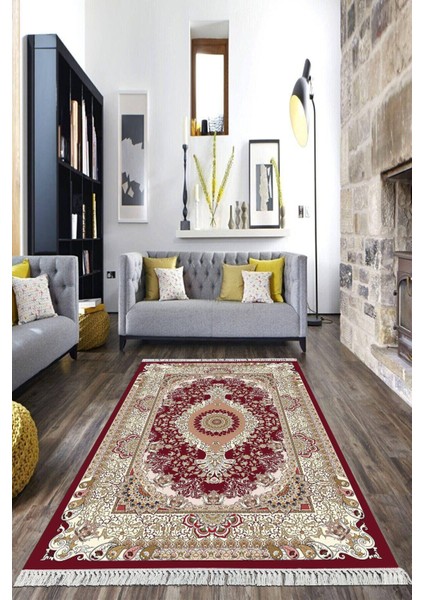 Dijital Baskılı Kaymaz Taban Yıkanabilir Çerçeveli Salon Halısı Mutfak Halısı Yolluk Vh-Hk-96