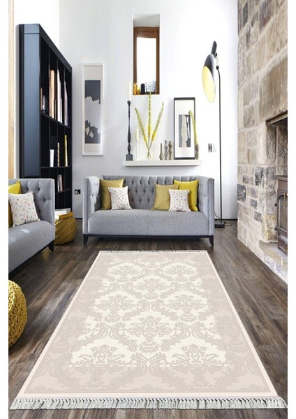 Dijital Baskılı Kaymaz Taban Yıkanabilir Klasik Salon Halısı Mutfak Halısı Yolluk VH-HK-145