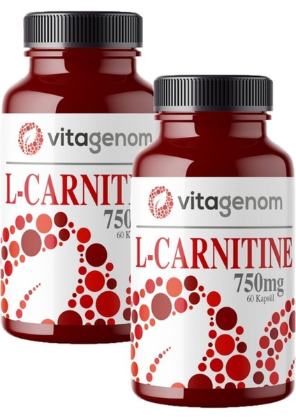 L-Carnitine 750 Mg 2 Kutu 120 Kapsül