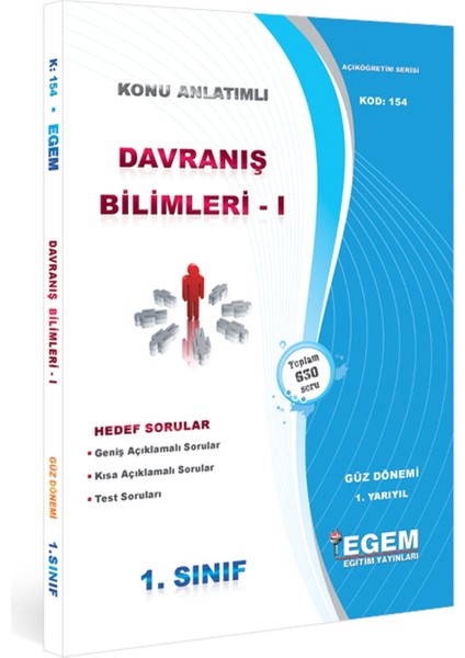 AÖFanad. İşletme 1. Sınıf Güz 1 Dönem Konu Anlatımlı Soru ve Çıkmış Set