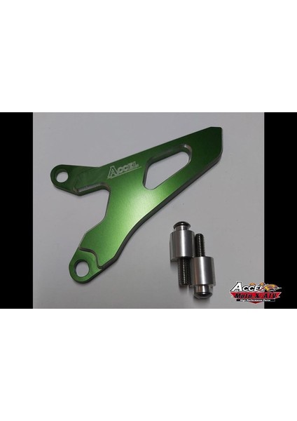 Kaw. KXF250 04-13 Accel Ön Dişli Koruma Yeşil