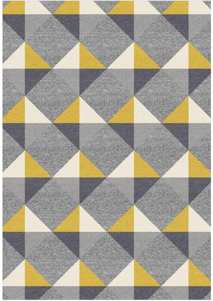 Dijital Baskılı Kaymaz Taban Yıkanabilir Modern Salon Halısı Mutfak Halısı Yolluk VH-HS-208