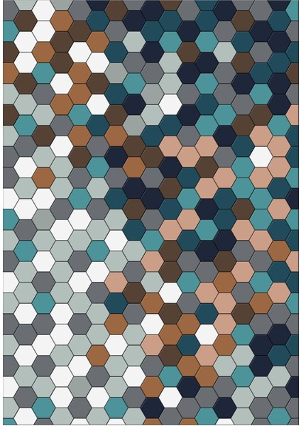 Dijital Baskılı Kaymaz Taban Yıkanabilir Modern Salon Halısı Mutfak Halısı Yolluk VH-HS-193 fiyatları