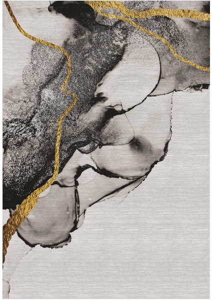 Dijital Baskılı Kaymaz Taban Yıkanabilir Modern Salon Halısı Mutfak Halısı Yolluk VH-HS-240