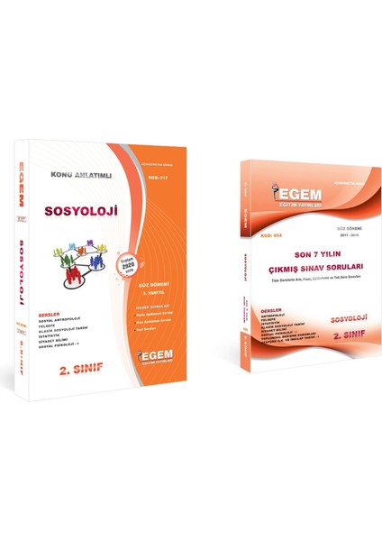 AÖFanad. Sosyoloji Güz Dönemi 2. Sınıf 3. Yarıyıl Konu Anlatımlı Soru ve Çıkmış